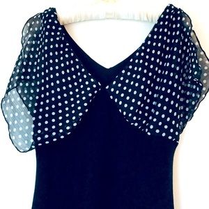 IZ Byer California Polka Dot Top